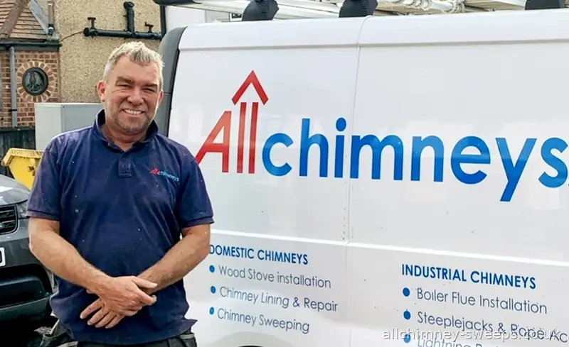 Craig Hunter — HETAS registered, NACS certified chimney sweep and founder of Allchimney Sweeps, experienced father and son team, Romford